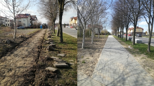 Zdjęcie 3 - Remont chodnika przy ul. Konopnickiej – II etap