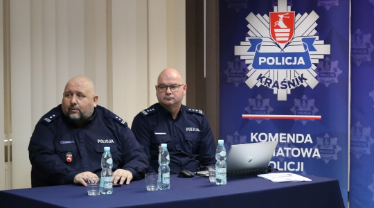 Zdjęcie 13 - Odprawa roczna w Komendzie Powiatowej Policji w Kraśniku