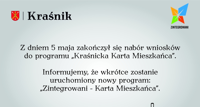 Zdjęcie - Będzie nowa Karta Mieszkańca
